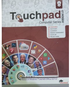 Orange Touchpad Computer Series - 8